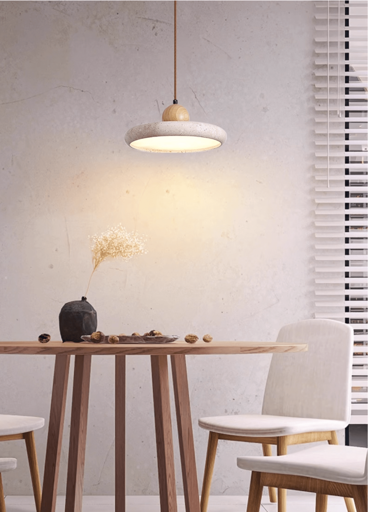 Lola Travertine Pendant Light 1001 pendant Lamp