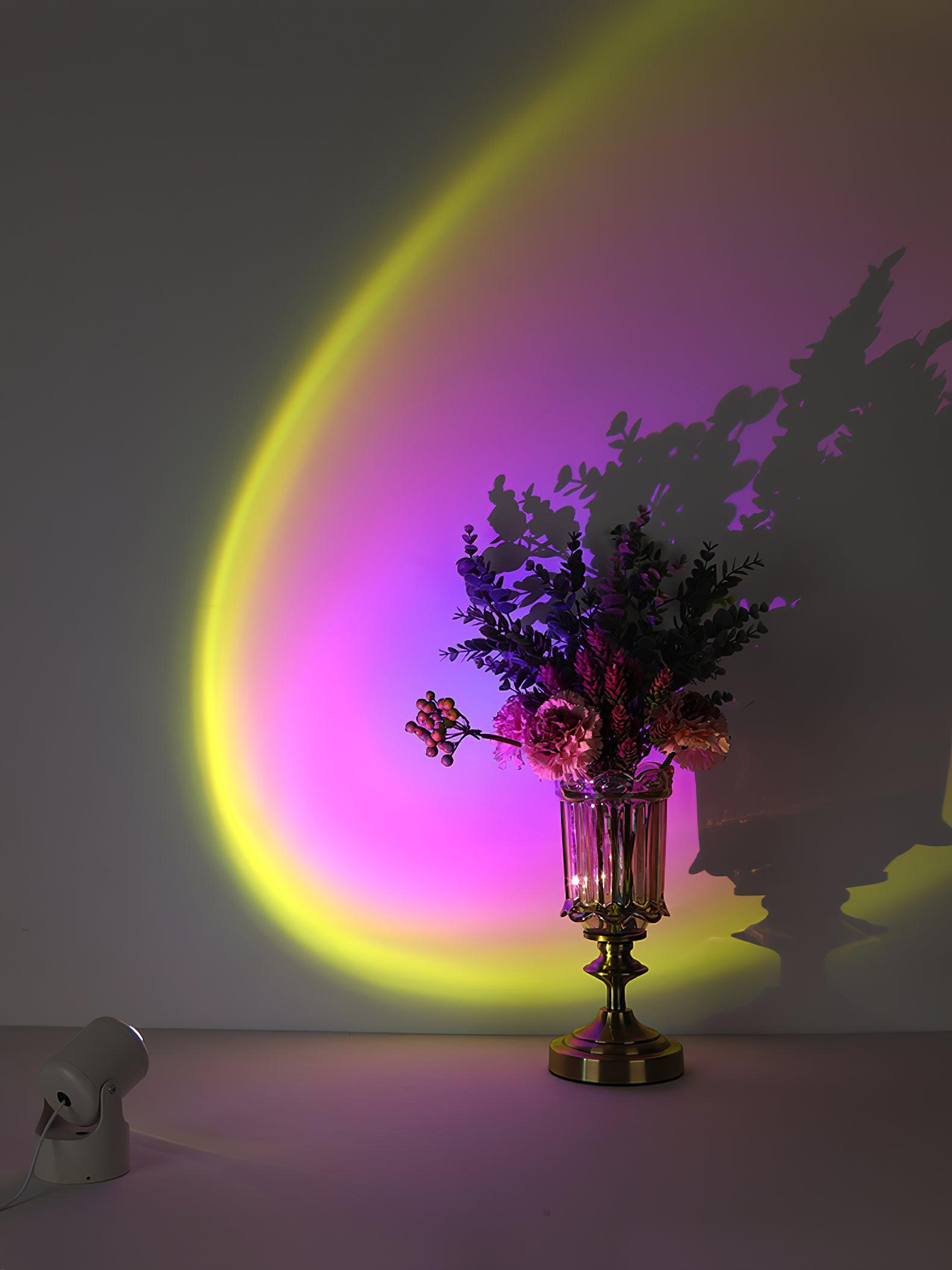 Sunset Projection LED Table Light Table lamp