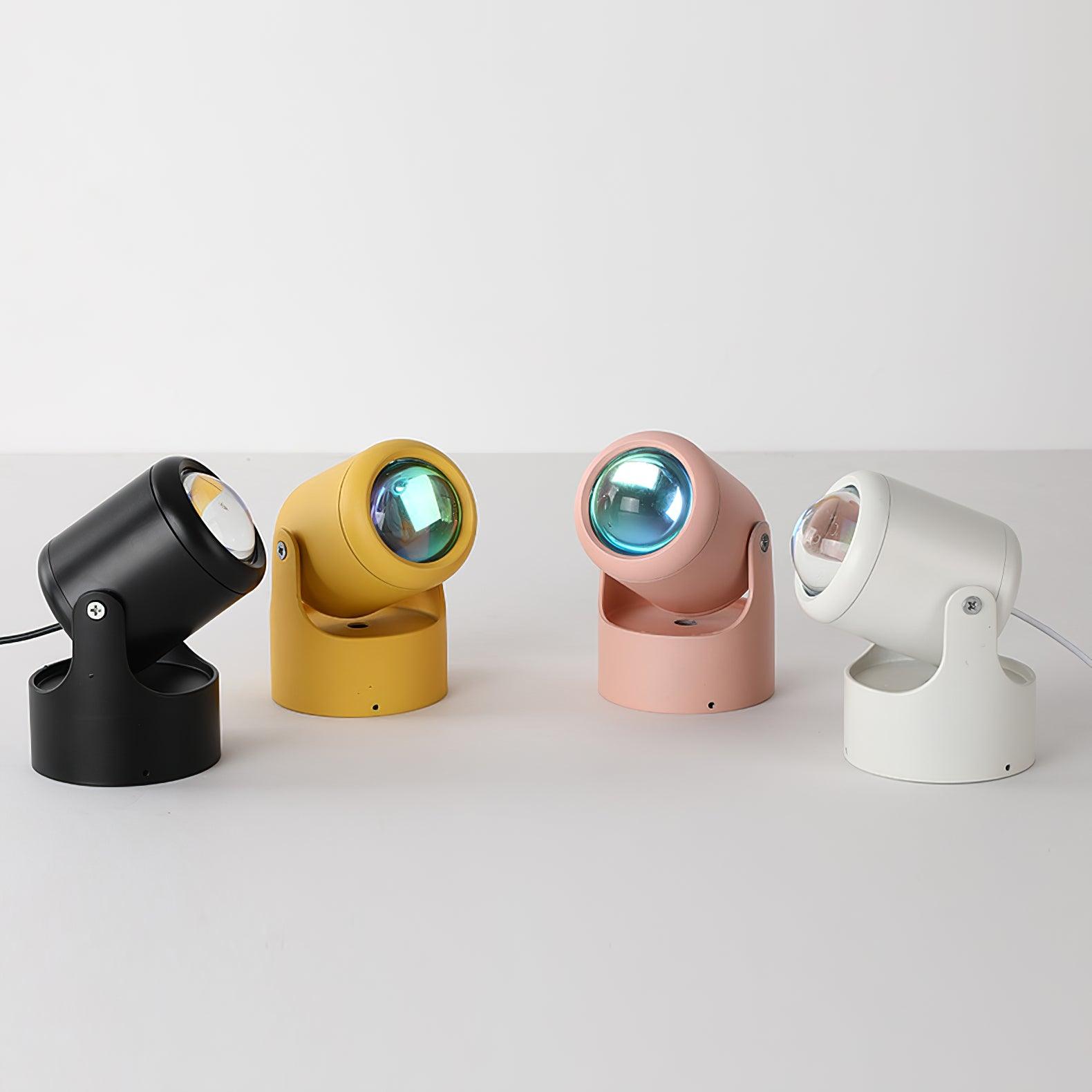 Sunset Projection Built-in Battery LED Light Table lamp