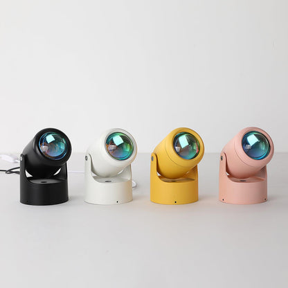 Sunset Projection Built-in Battery LED Light Table lamp