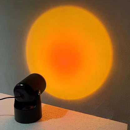 Sunset Projection Built-in Battery LED Light Table lamp