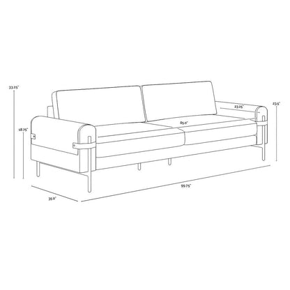 Sunpan Camus Sofa