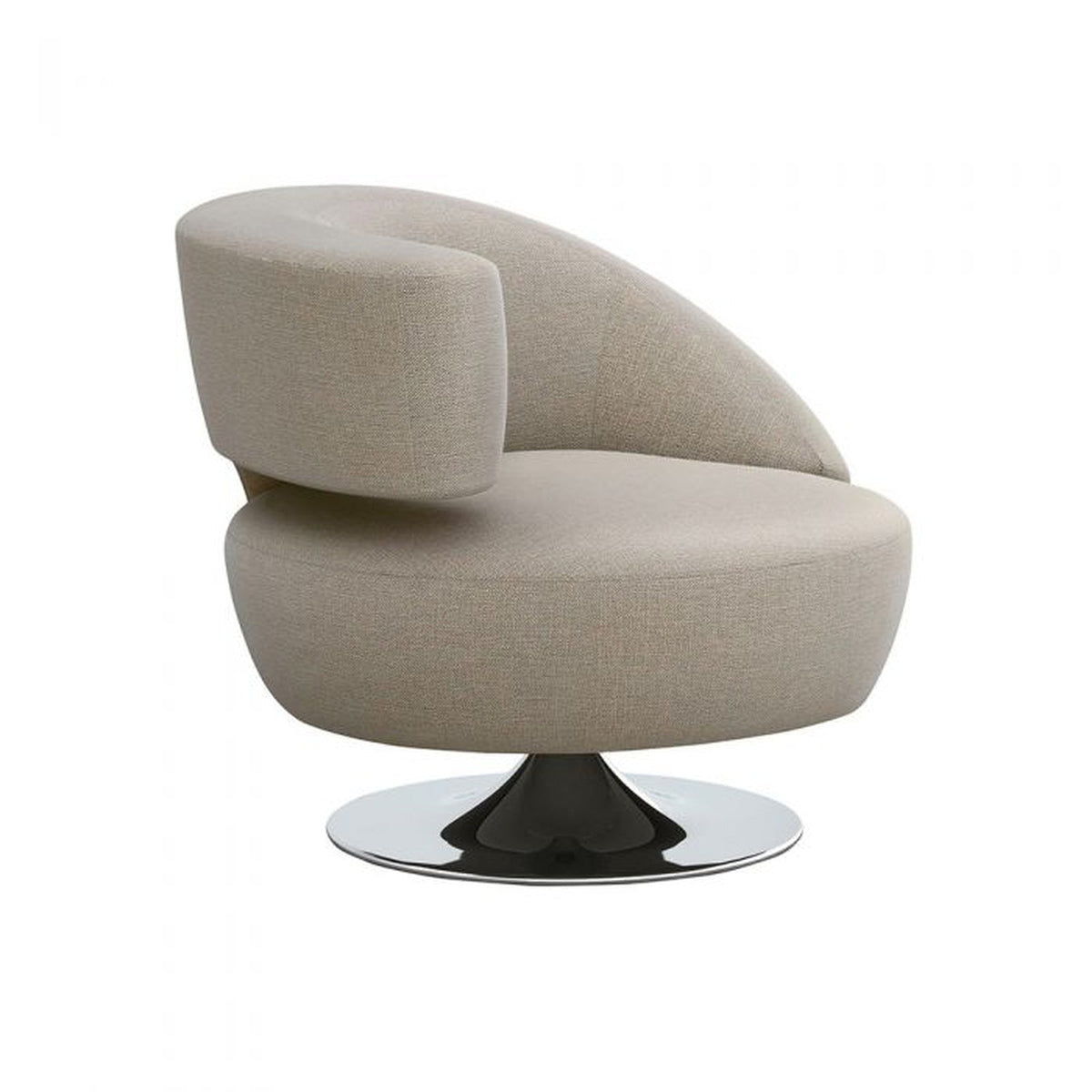 Interlude Isabella Swivel Chair
