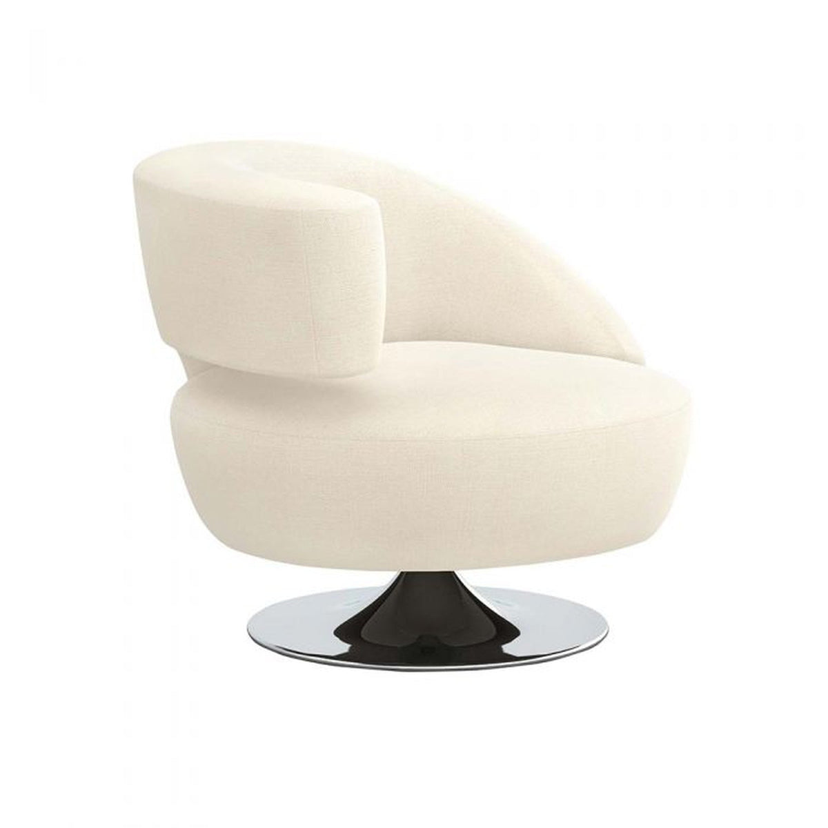 Interlude Isabella Swivel Chair