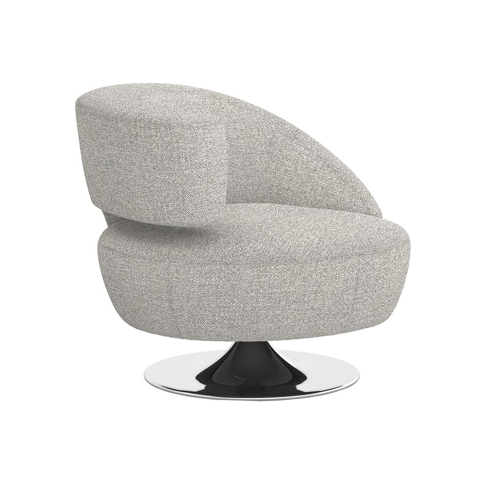 Interlude Isabella Swivel Chair
