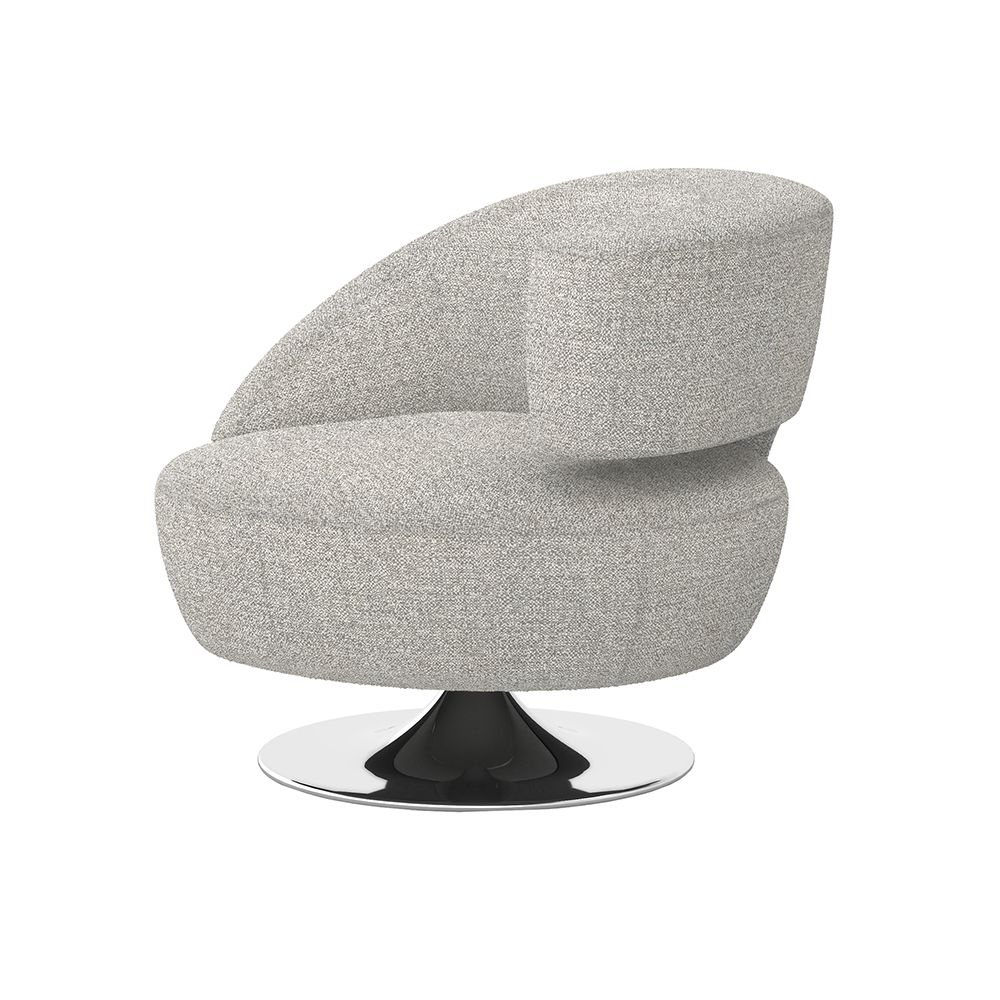 Interlude Isabella Swivel Chair