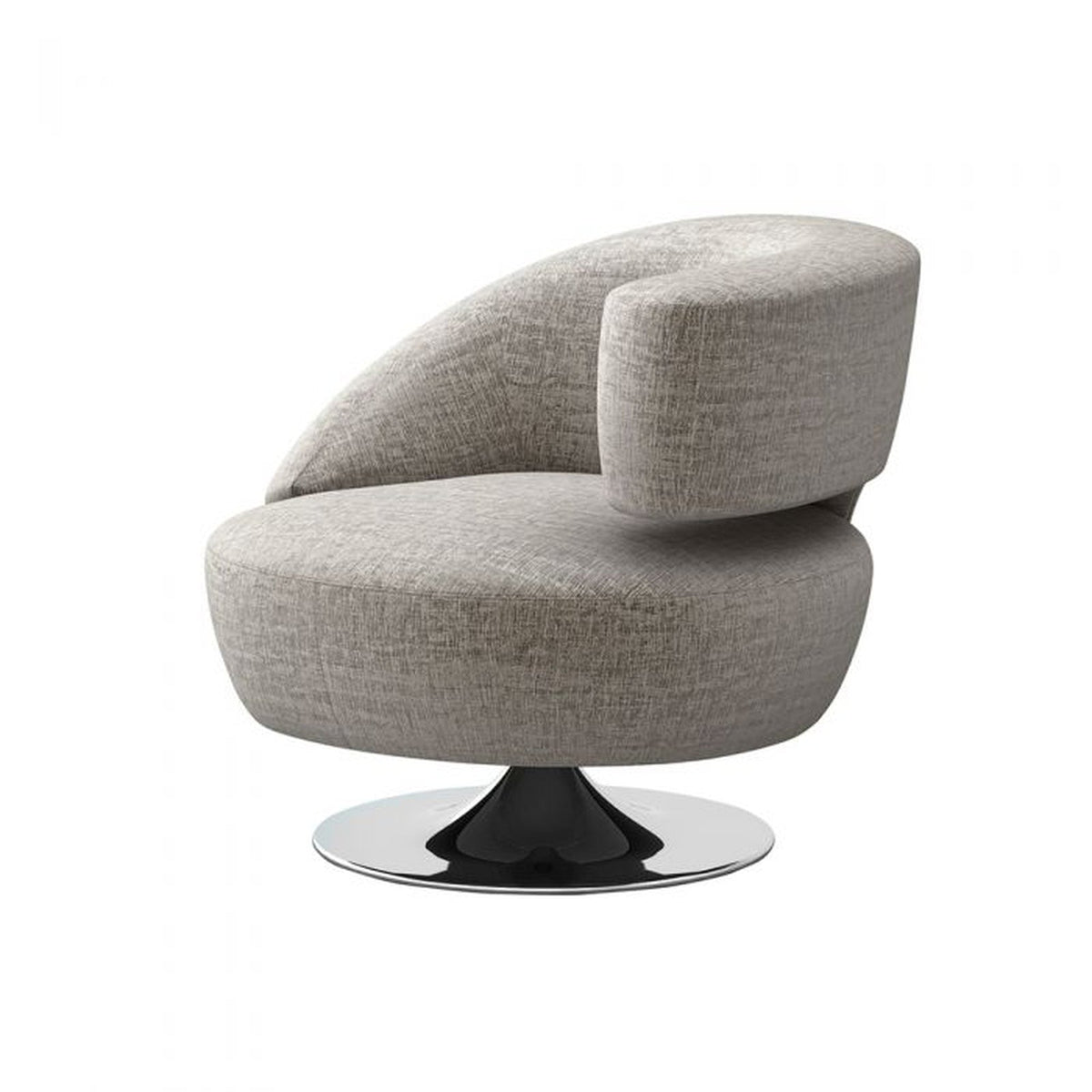Interlude Isabella Swivel Chair