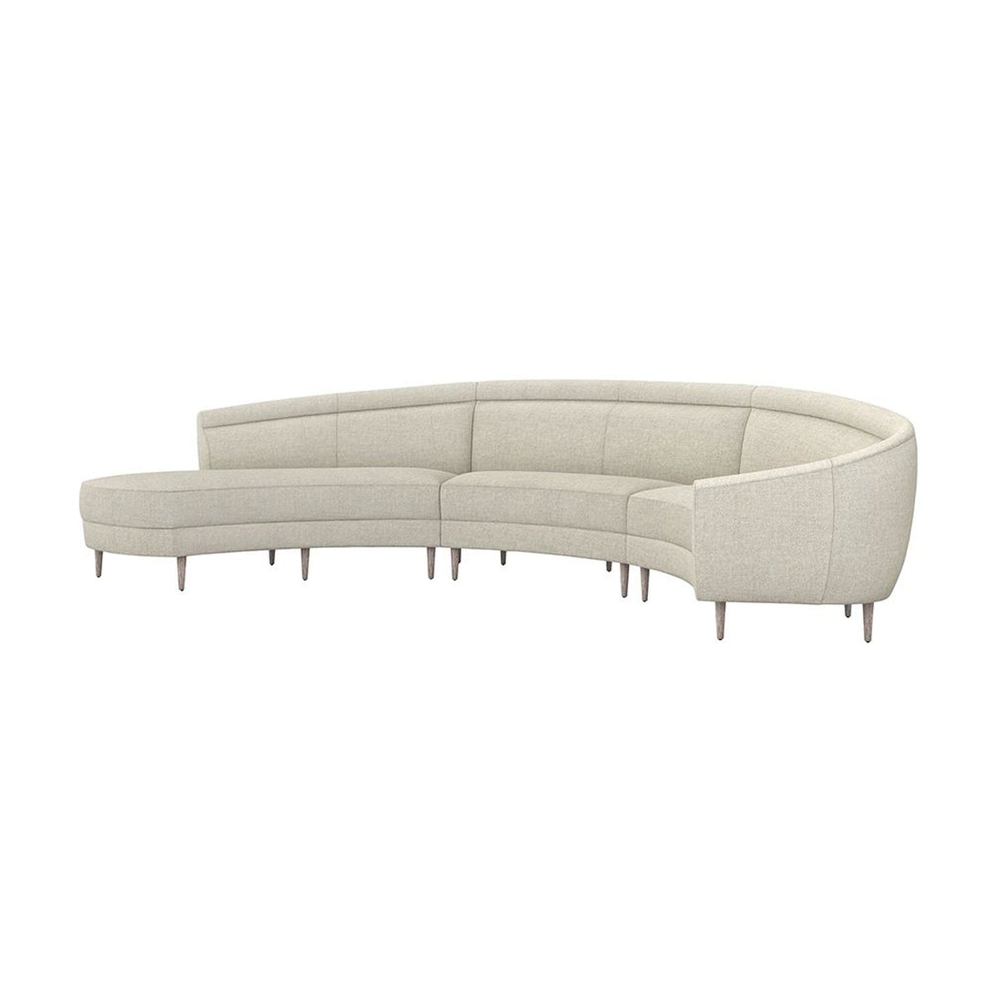 Interlude Capri Chaise Sectional