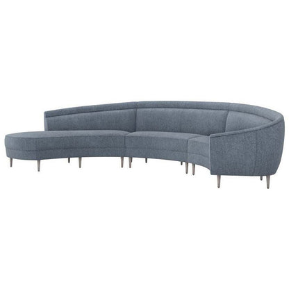 Interlude Capri Chaise Sectional