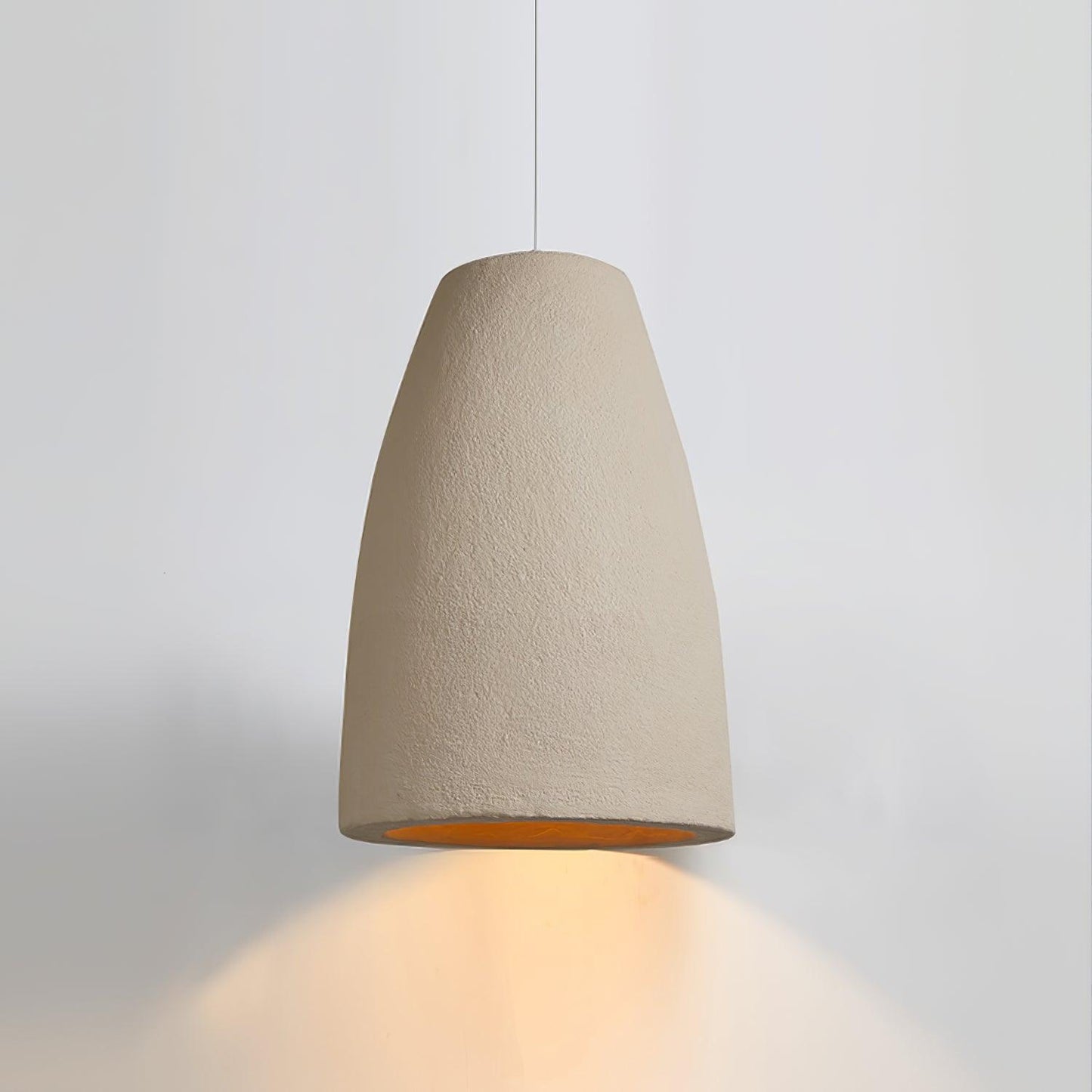 Barrel Shape Pendant Light ? 13.8″ x H 21″ / Dia 35cm x H 51cm / Beige Pendant light