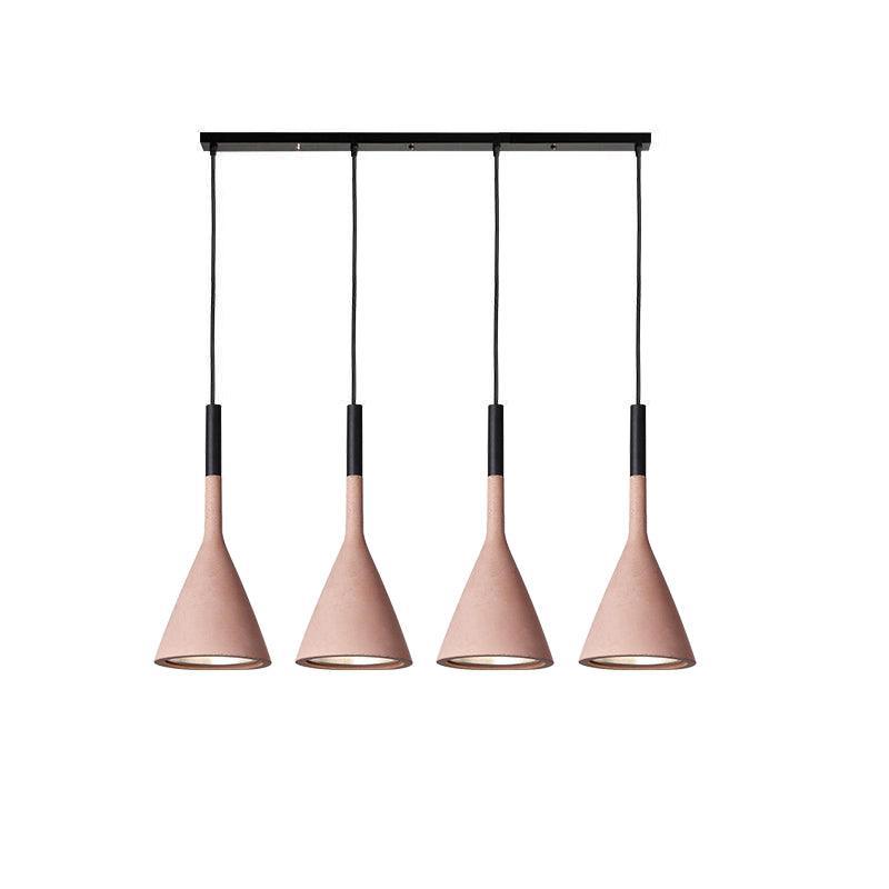 Conical Concrete Pendant Light Pendant light