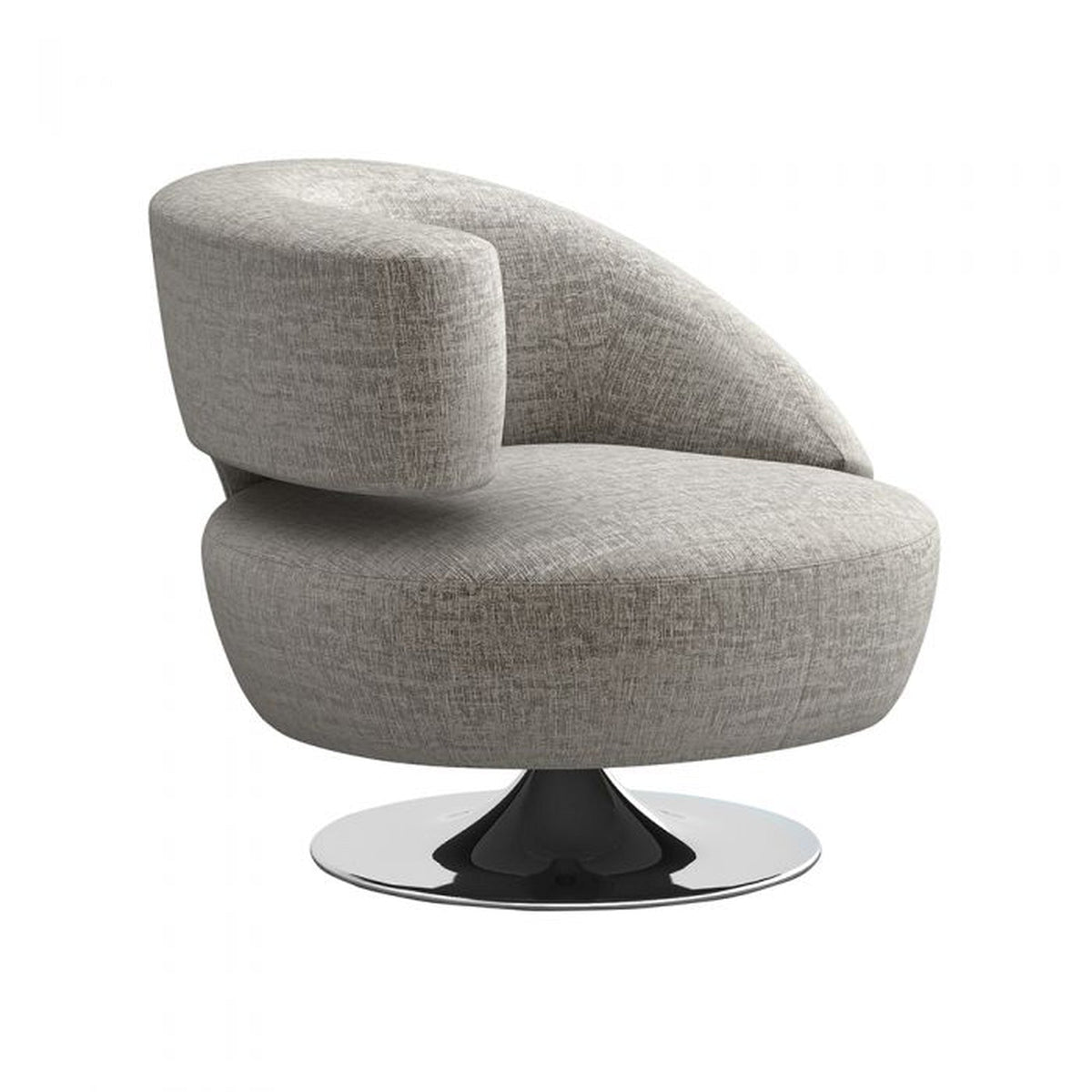 Interlude Isabella Swivel Chair