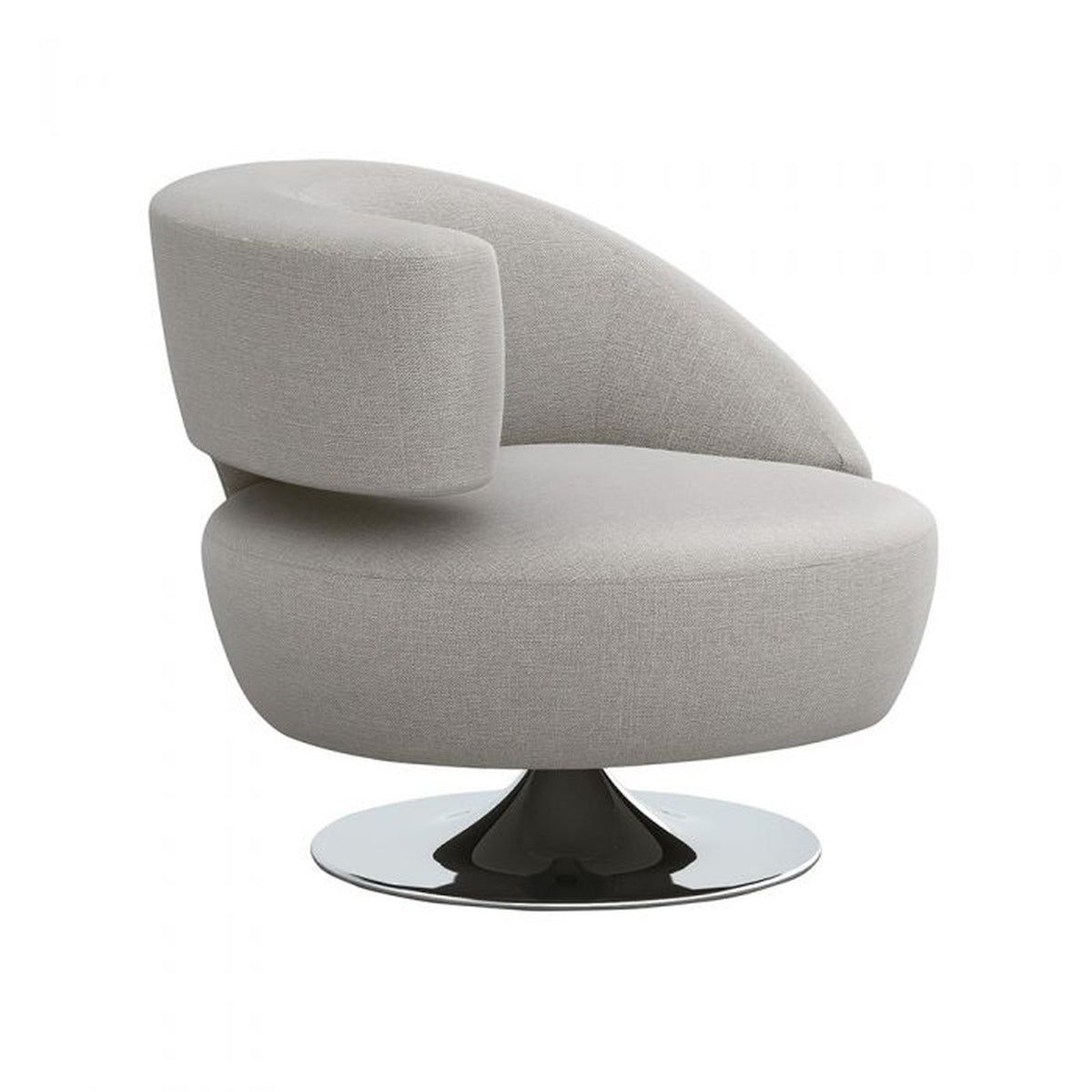 Interlude Isabella Swivel Chair