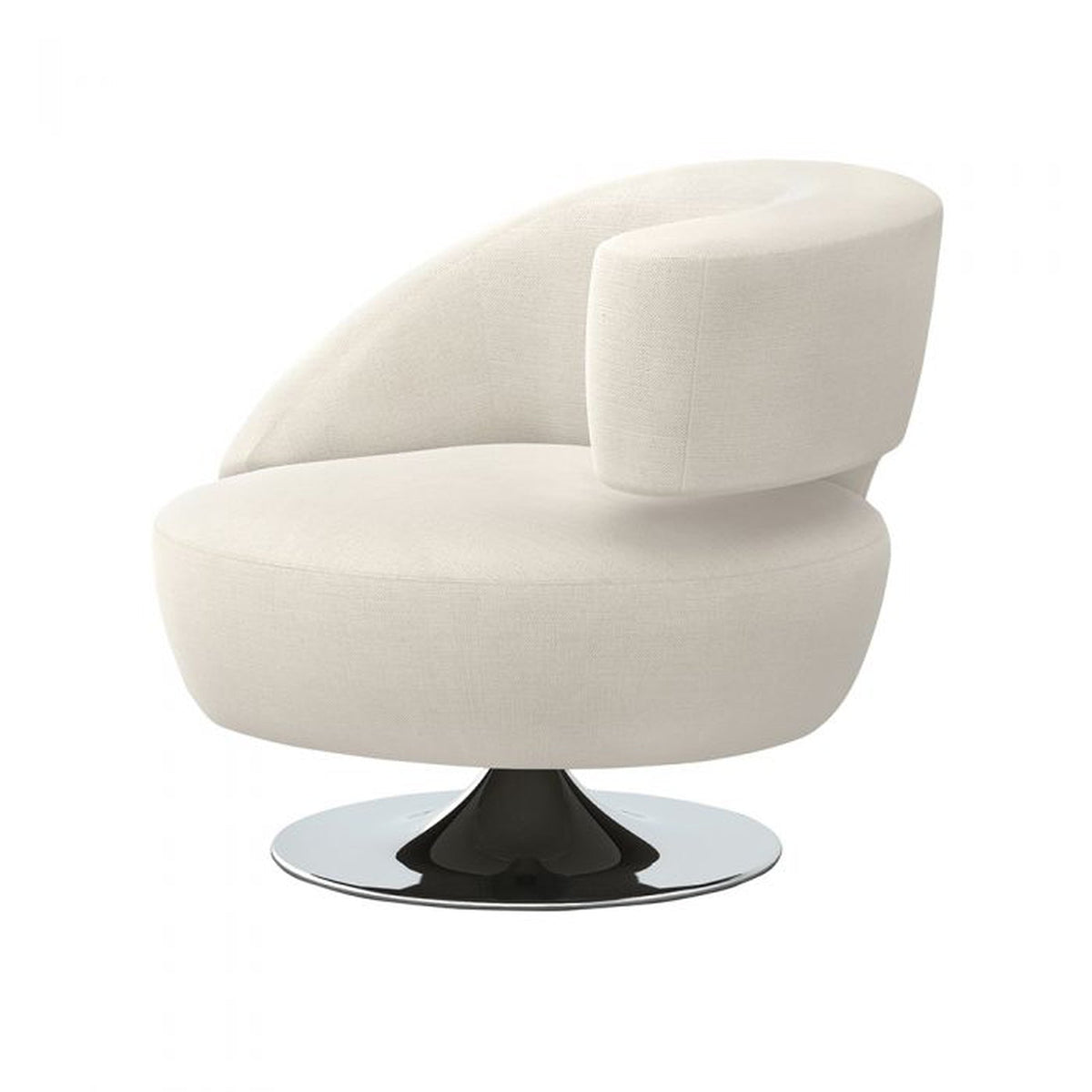 Interlude Isabella Swivel Chair