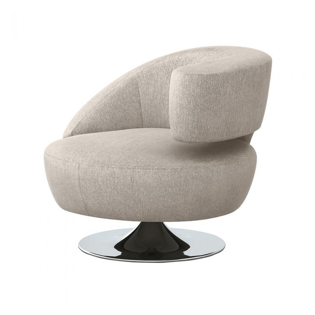 Interlude Isabella Swivel Chair