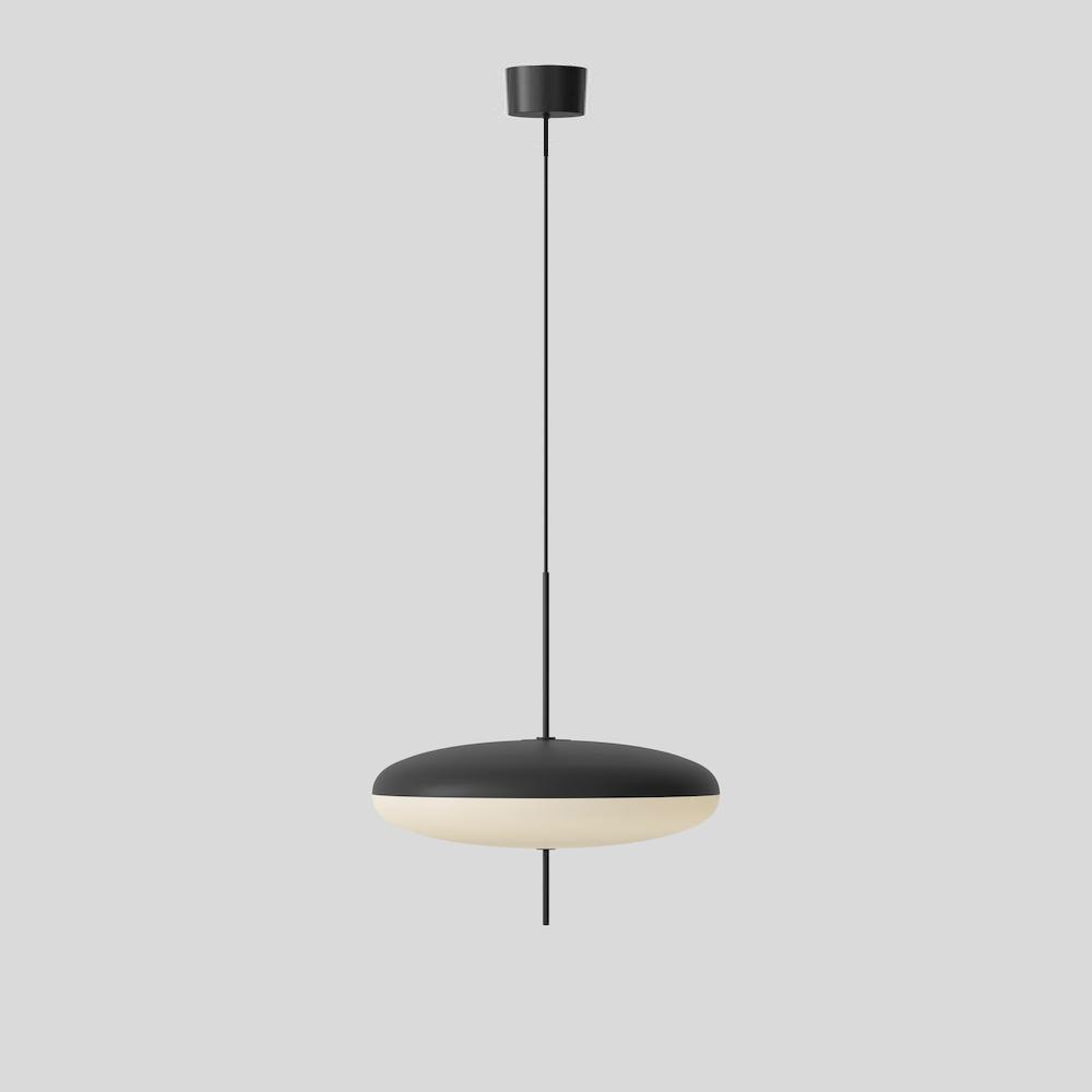 Model 2065 Pendant Lamp Dia 19.7″ x H 21.7″ / Dia 50cm x H 55cm (plastic lampshade) / Black Pendant light