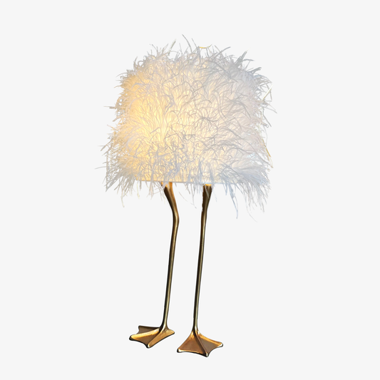 Duck Feet Feather Table Lamp Table lamp