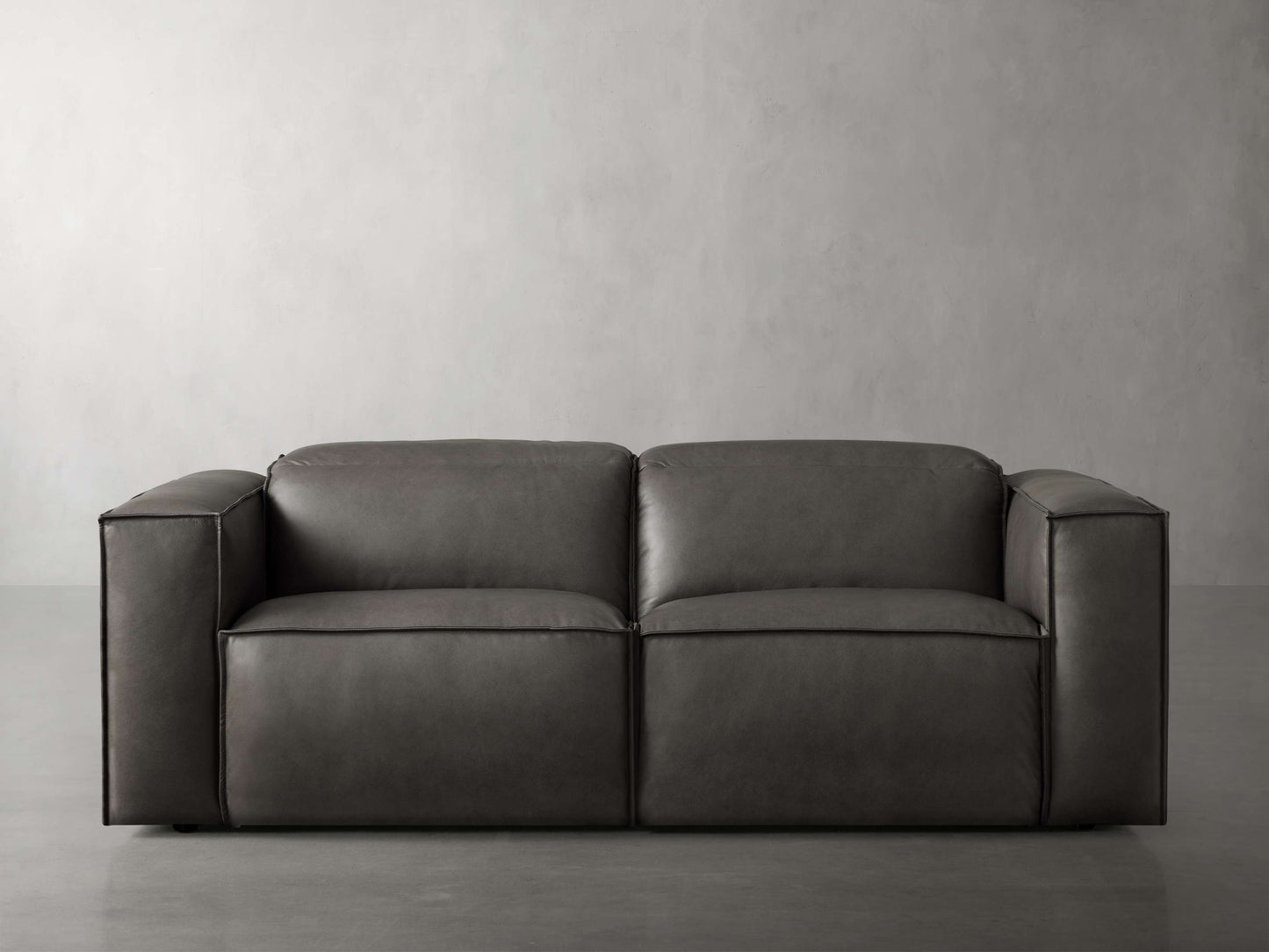 Coburn Leather Two-Piece Motion Sofa