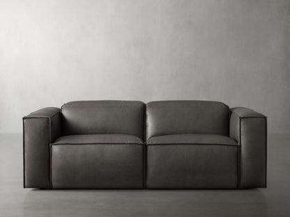 Coburn Leather Two-Piece Motion Sofa