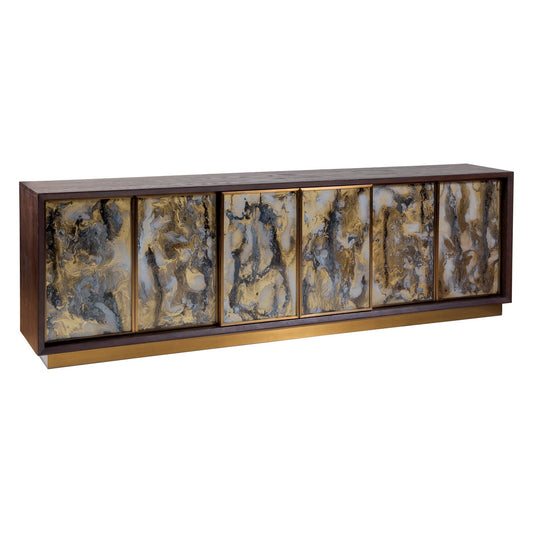 Artistica Home Verbatim Eglomise Long Media Console