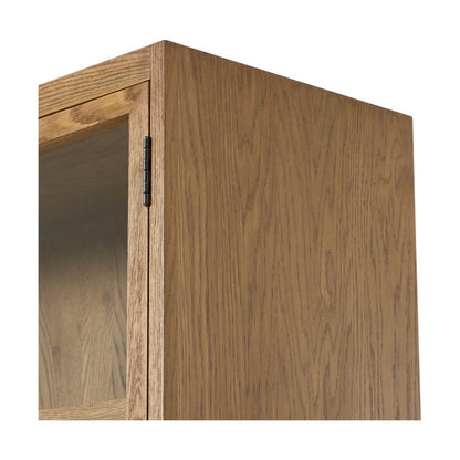 Four Hands Millie Panel and Glass Door Cabinet