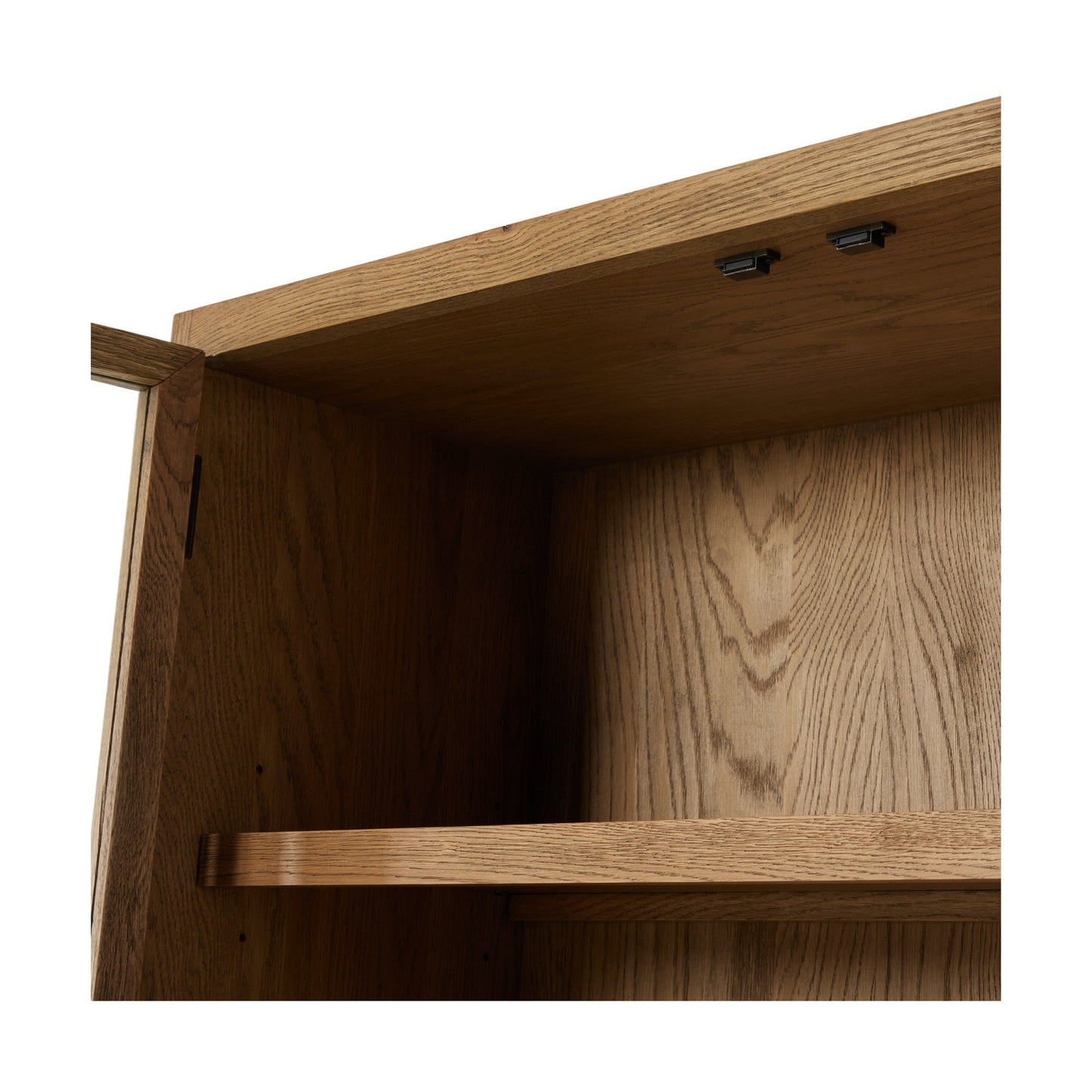 Four Hands Millie Panel and Glass Door Cabinet