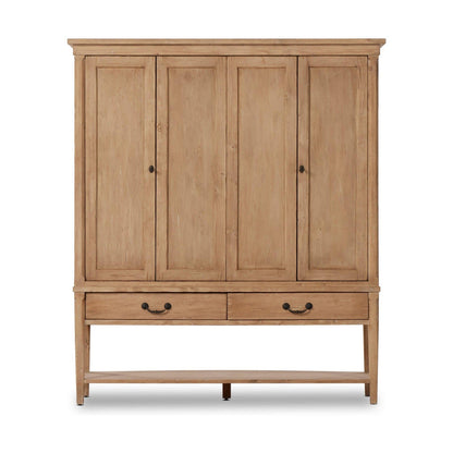 Four Hands Brimley Wide Cabinet-Aged Light Pine