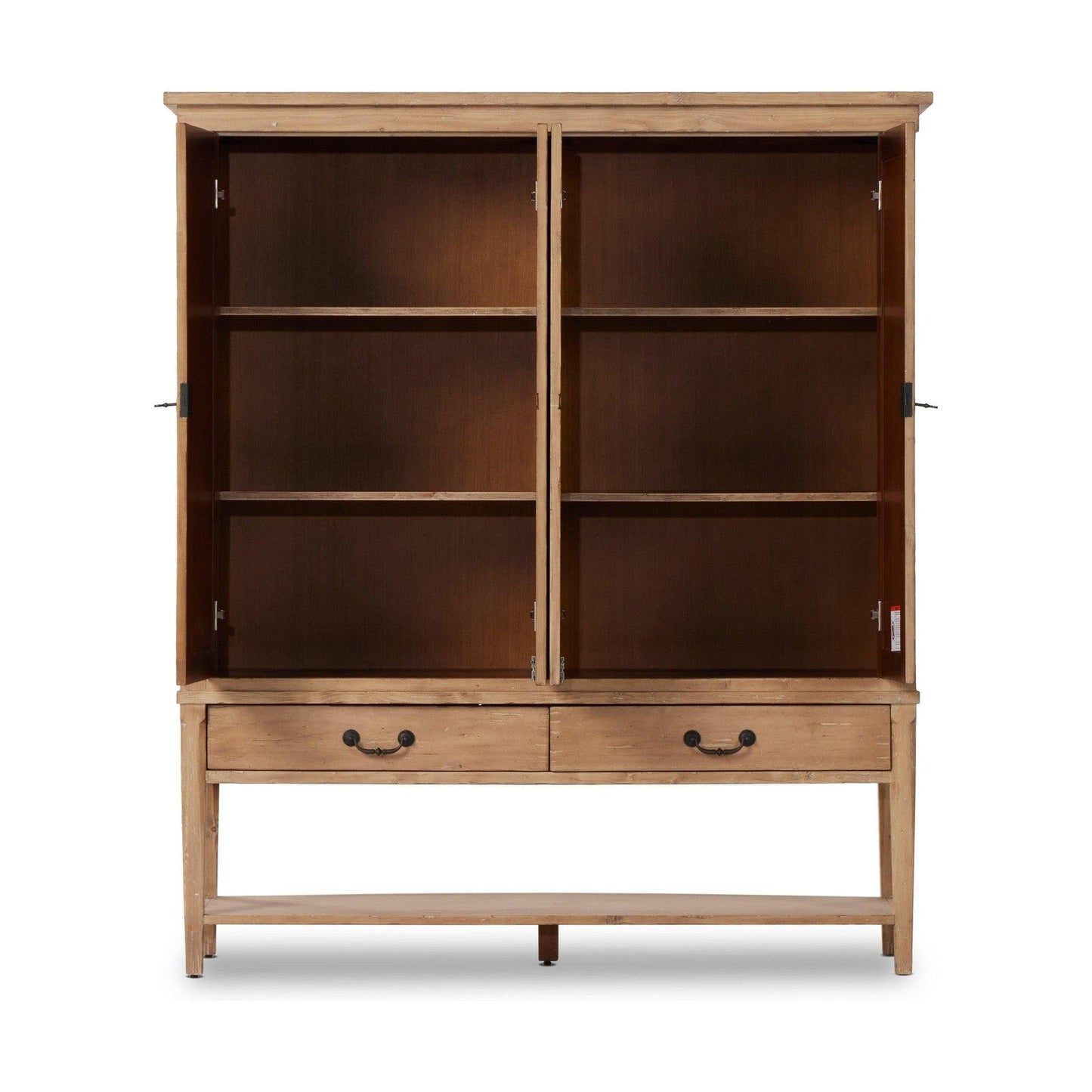 Four Hands Brimley Wide Cabinet-Aged Light Pine