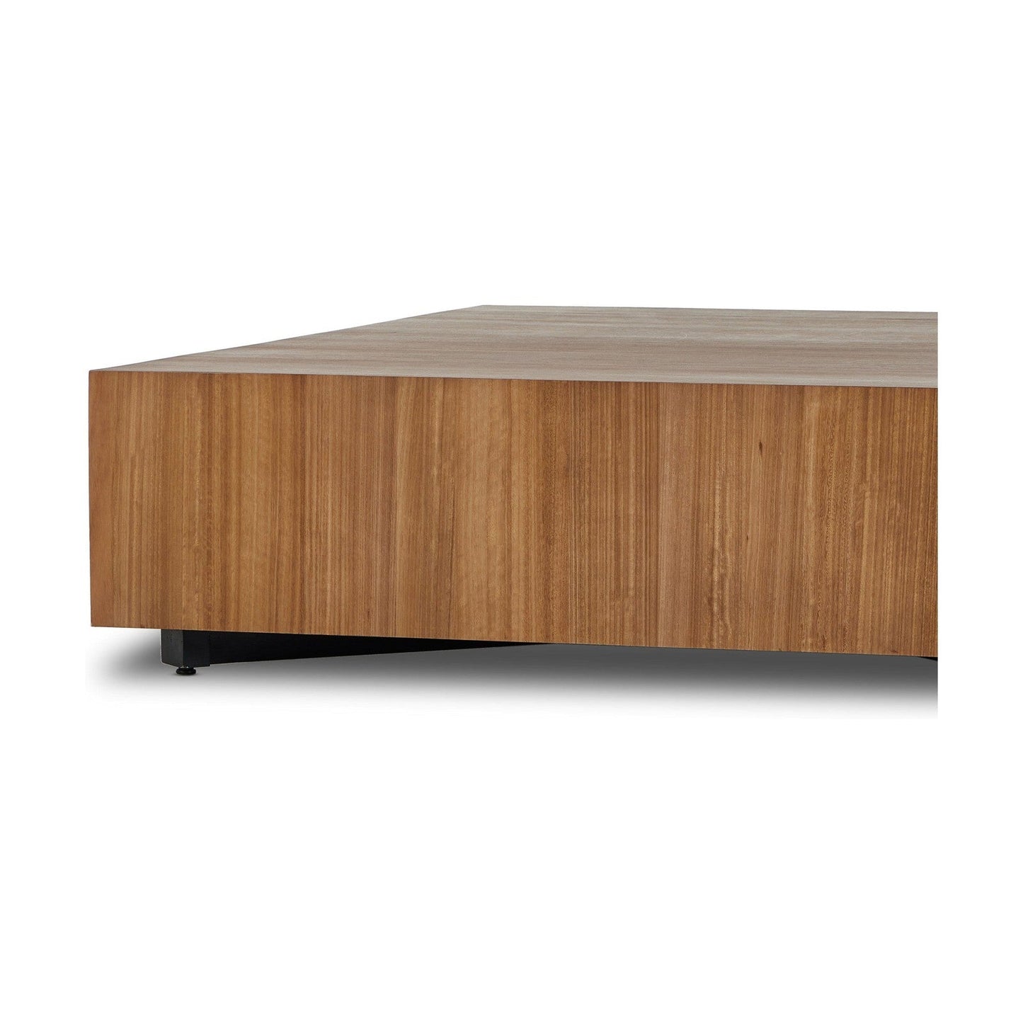 Four Hands Hudson Large Square Coffee Table-Natural