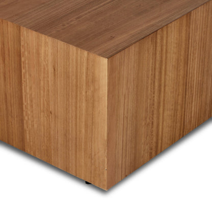 Four Hands Hudson Large Square Coffee Table-Natural