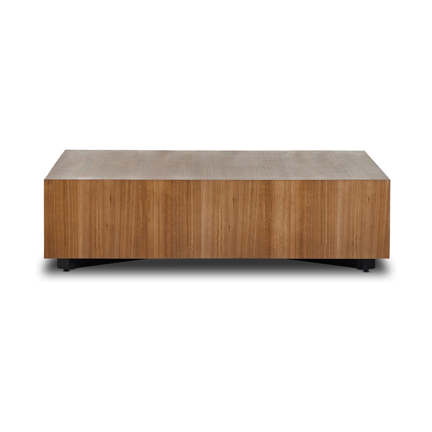 Four Hands Hudson Large Square Coffee Table-Natural