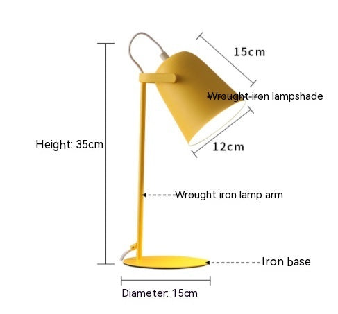 Creative LED Bedside Table Lamp – Modern Bedroom Lighting