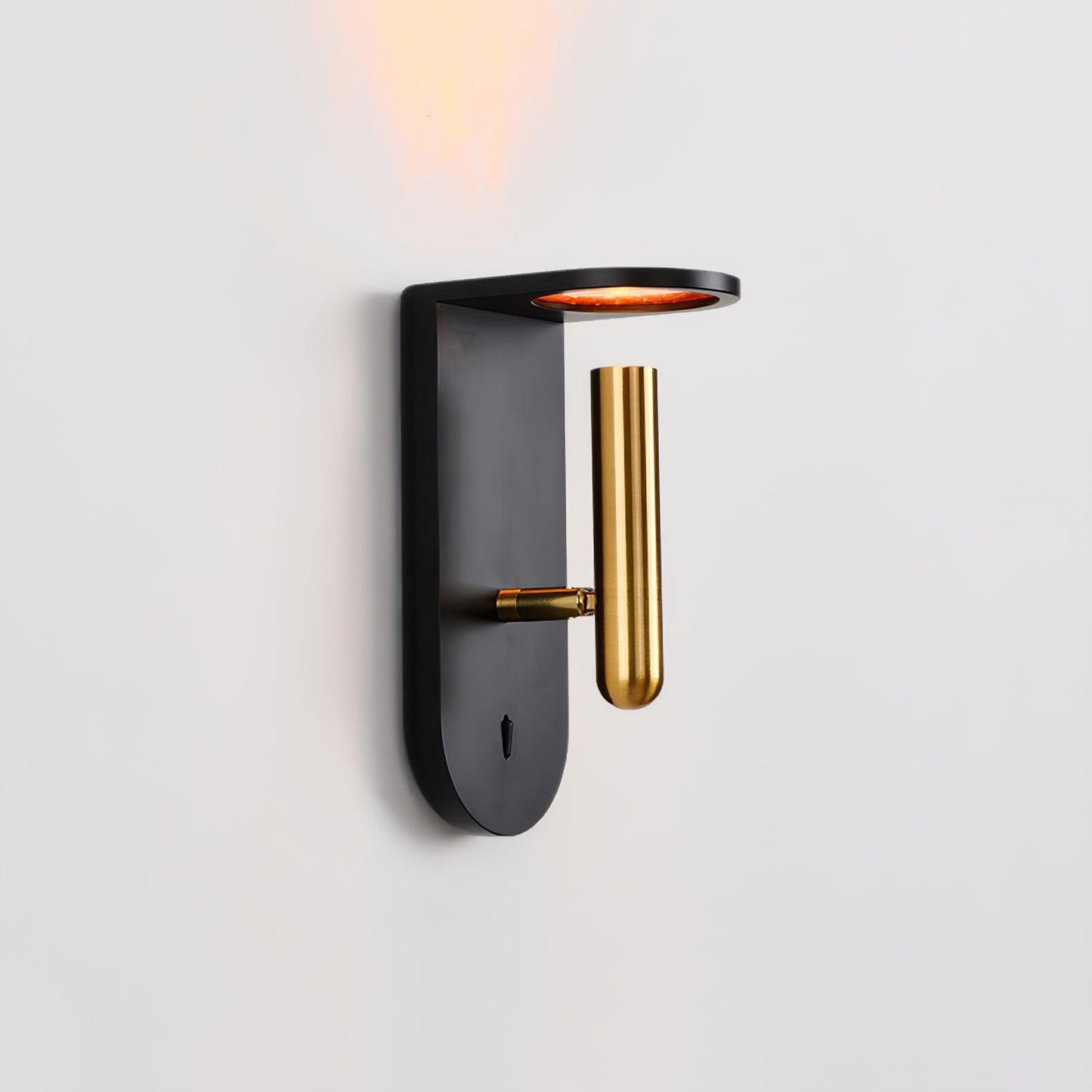 Nights LED Sconce Dia 3.3″ x H 7.9″ / Dia 8.5cm x H 20cm / Black / Warm Light Wall lamp