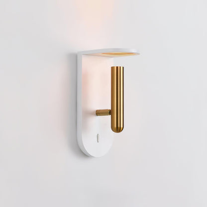 Nights LED Sconce Dia 3.3″ x H 7.9″ / Dia 8.5cm x H 20cm / White / Warm Light Wall lamp