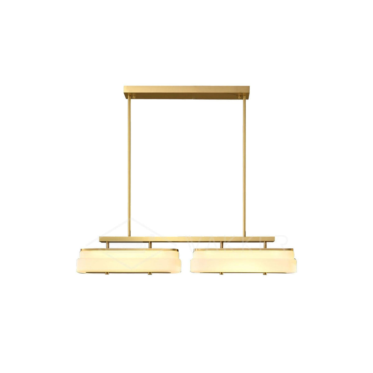 Spate Pendant Lamp 2heads: Dia 36.6″ x H 7″ / Dia 93cm x H 18cm / Warm White Pendant light