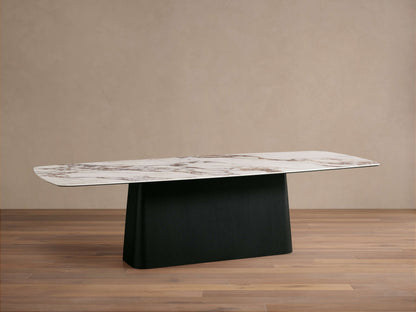 Vincenza Dining Table with Toulouse Base