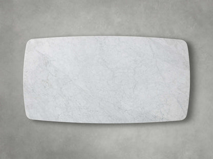 Saint Germain Stone Dining Table with Launette Base