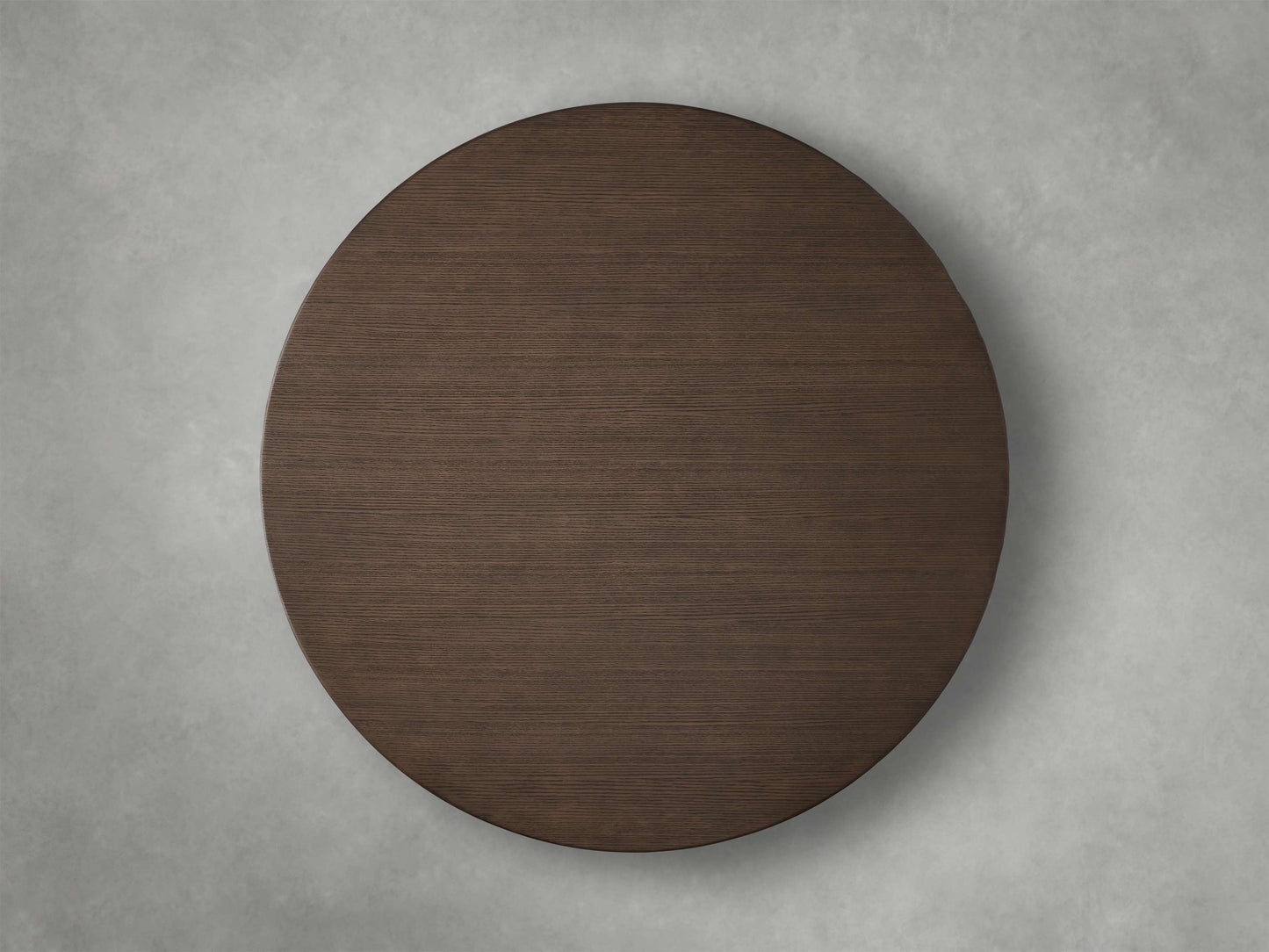 Saint Germain Round Wood Dining Table with Launette Base