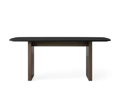 Saint Germain Wood Dining Table with Clement Base
