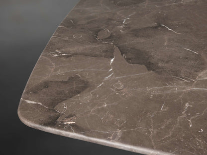 Saint Germain Stone Dining Table with Clement Base