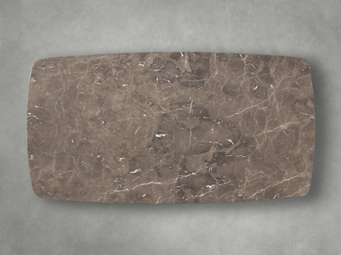 Saint Germain Stone Dining Table with Dauphine Base