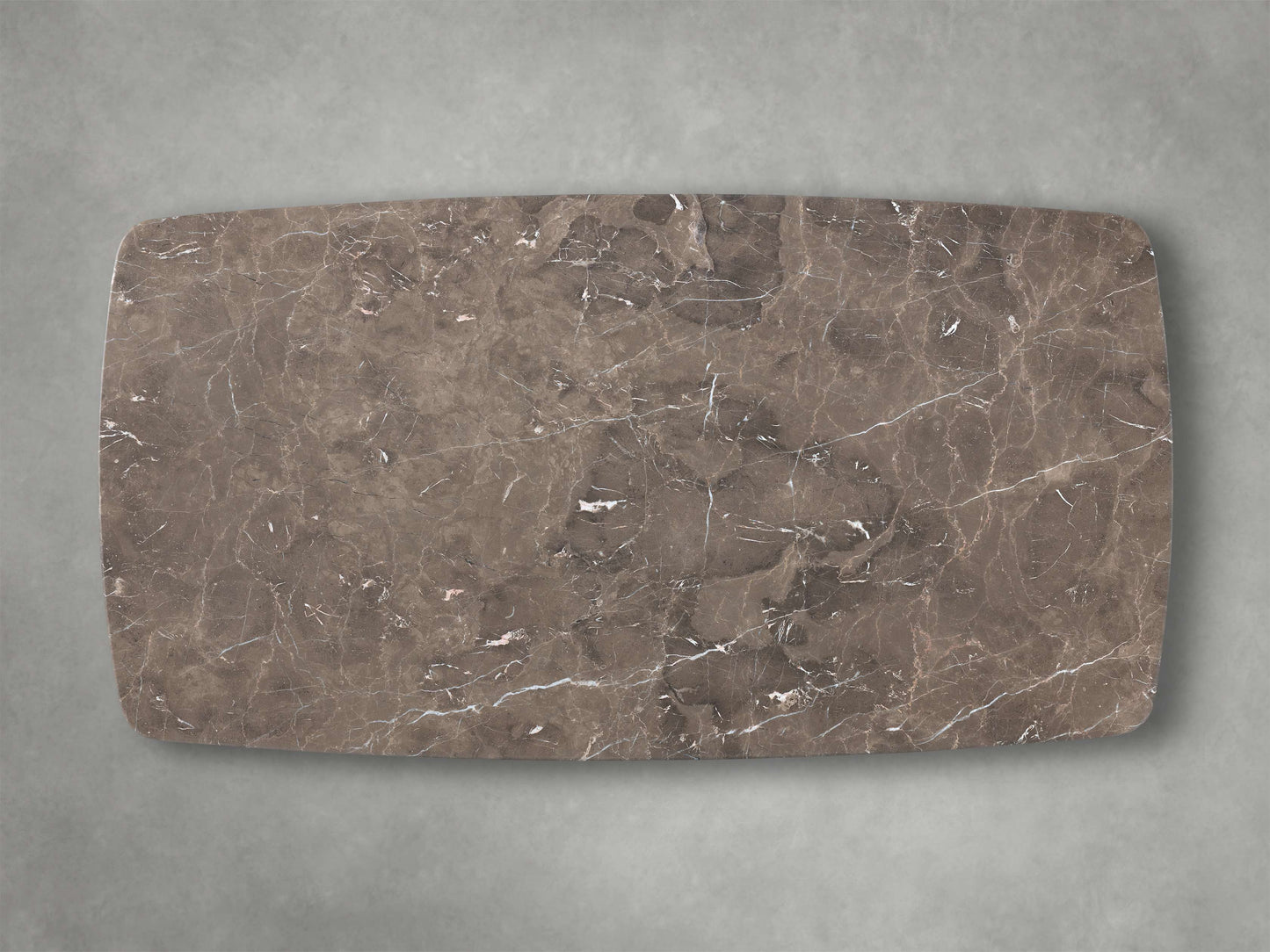 Saint Germain Stone Dining Table with Dauphine Base