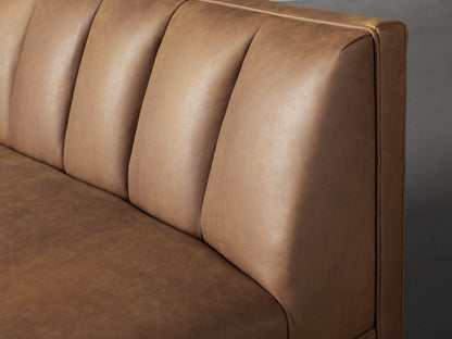 Gates Leather Bench