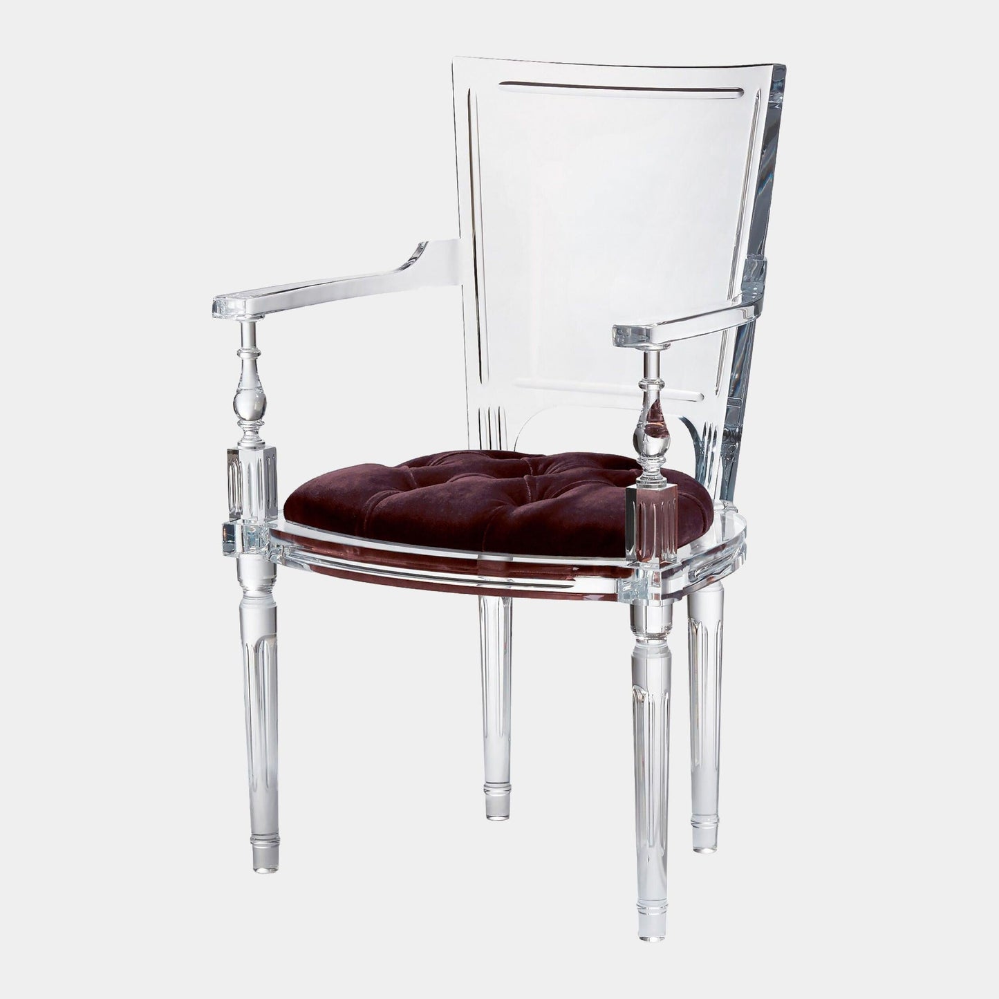 Global Views Marilyn Acrylic Arm Chair