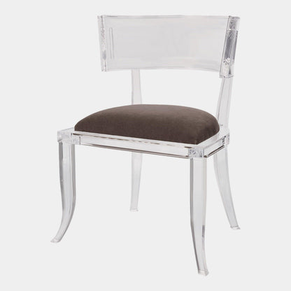 Global Views Klismos Acrylic Chair