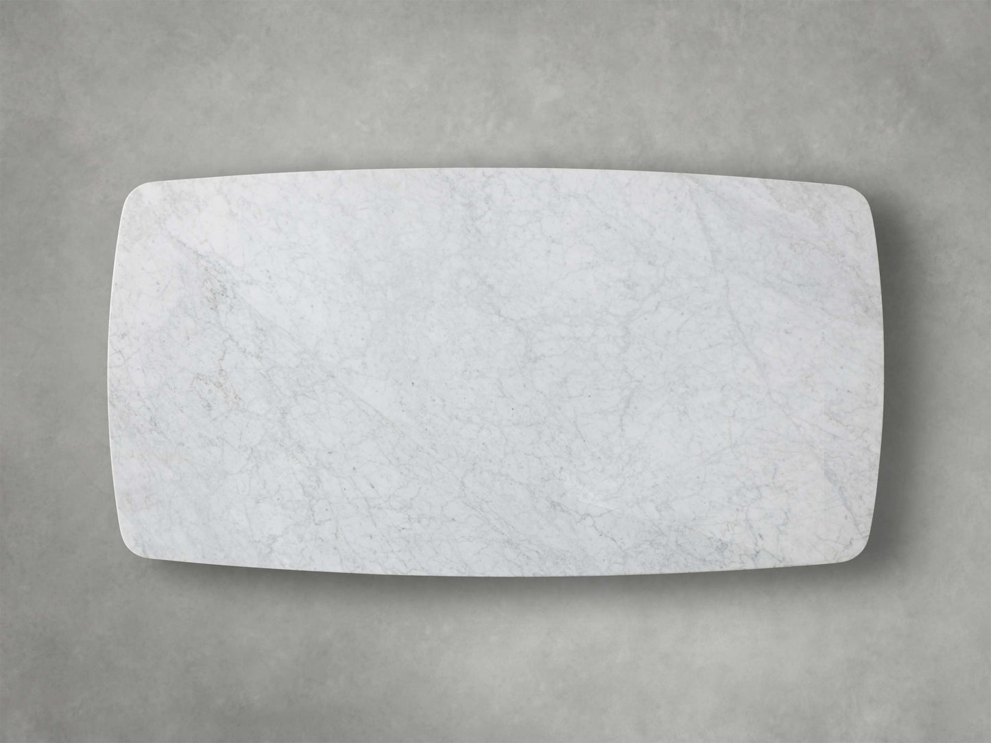 Saint Germain Stone Top Coffee Table with Brass Clement Base