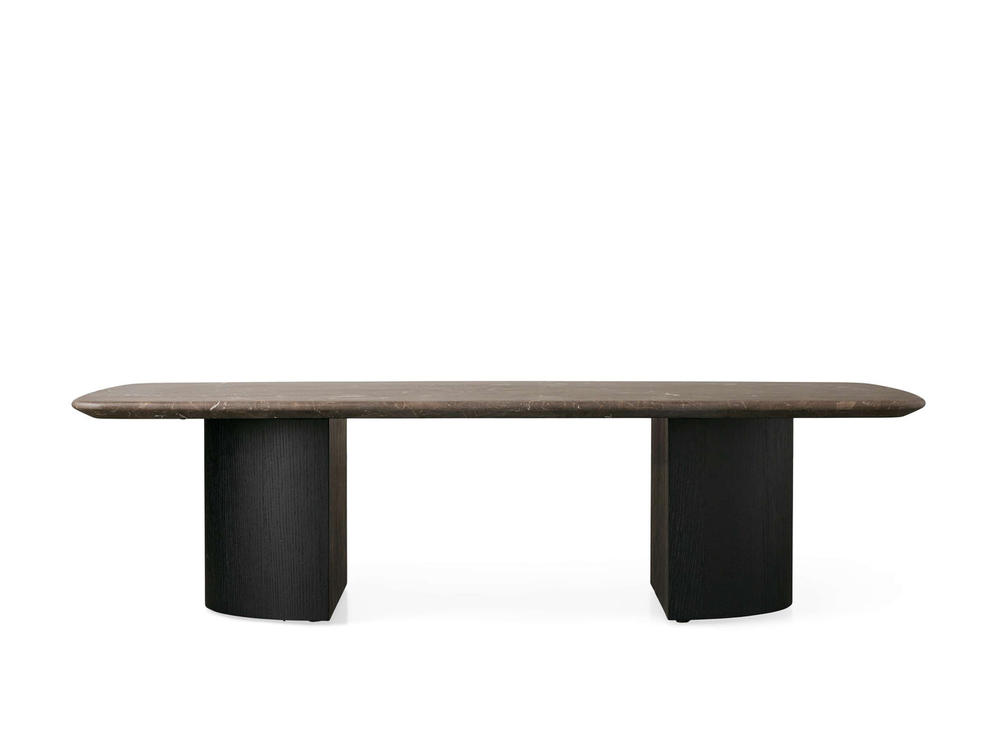 Saint Germain Stone Coffee Table with Dauphine Base
