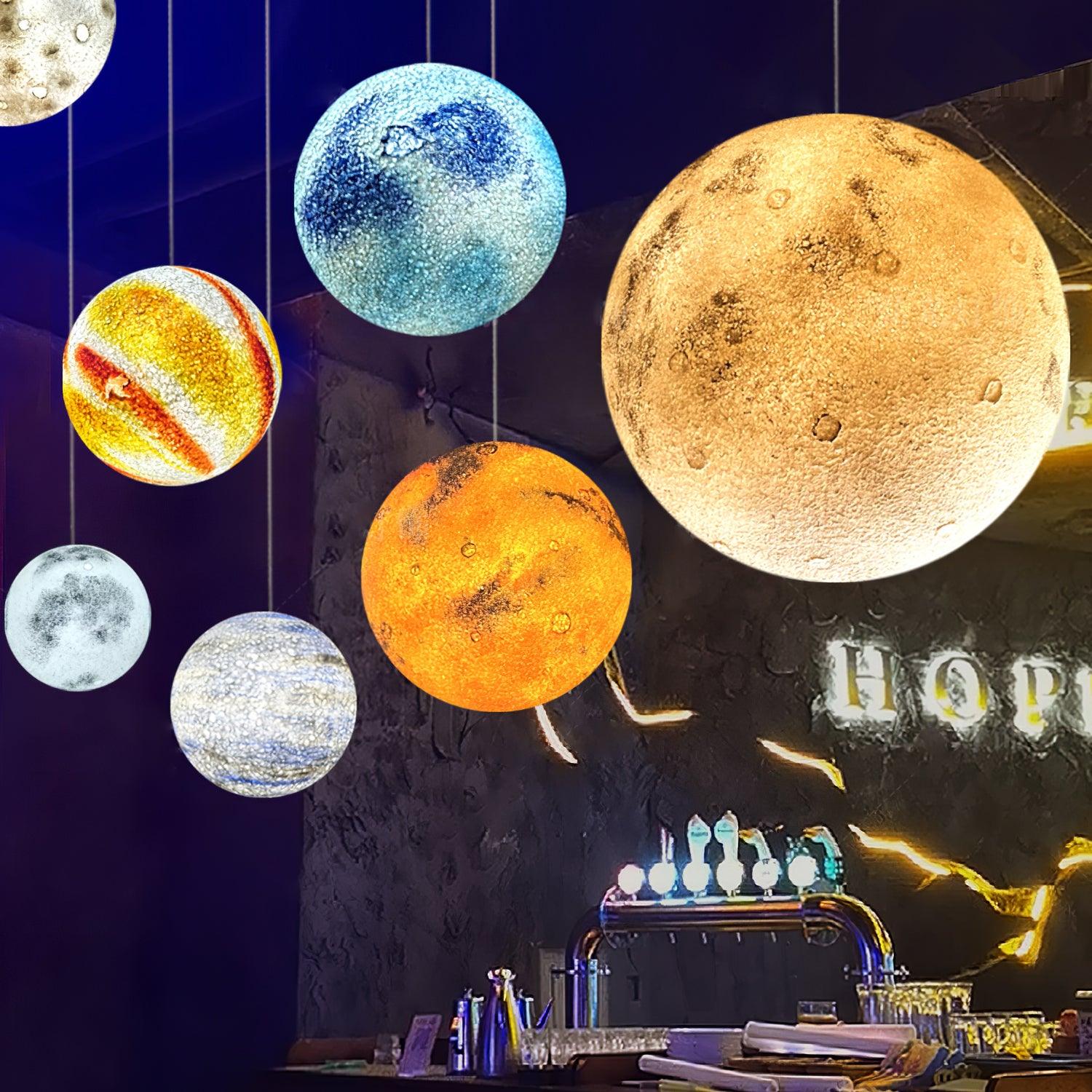 3D Planet Ball Pendant Lamp Pendant light