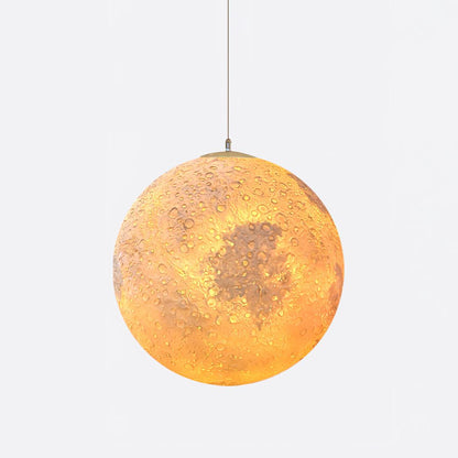 3D Planet Ball Pendant Lamp Dia 19.7″ x H 19.7″ / Dia 50cm x H 50cm / White / Model A Pendant light