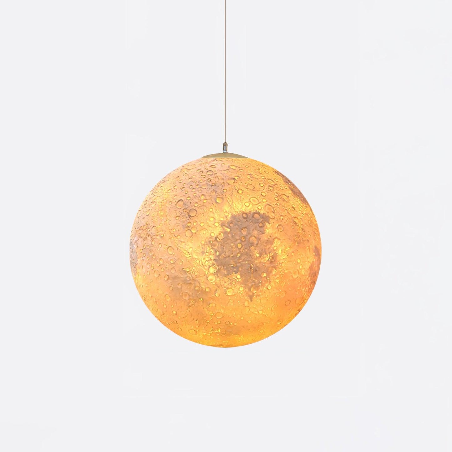 3D Planet Ball Pendant Lamp Dia 15.7″ x H 15.7″ / Dia 40cm x H 40cm / White / Model A Pendant light